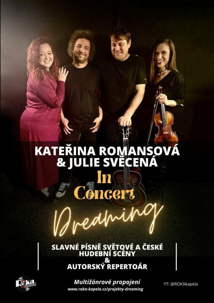 Julie Svěcená a Kateřina Romansová v koncertním projektu DREAMING.